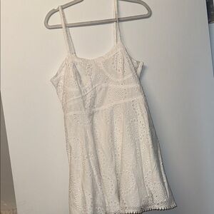 White Eyelet Sundress. Brand new with tags. Bought wrong size